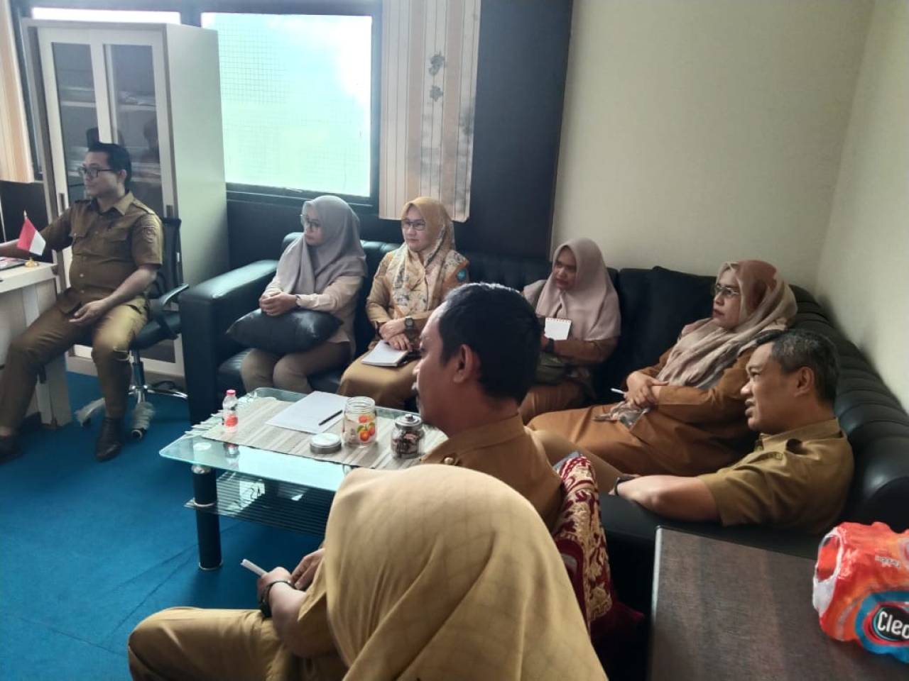 Rapat Koordinasi Penginputan Website PUPR Bersama Tim SPBE Dinas PUPR Kota Ternate